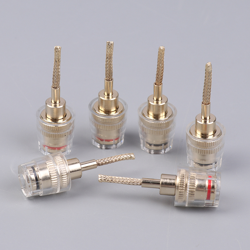 2/4Pcs 4MM Banana Female To 2M - Copper Wire Roll ulasan dan harga