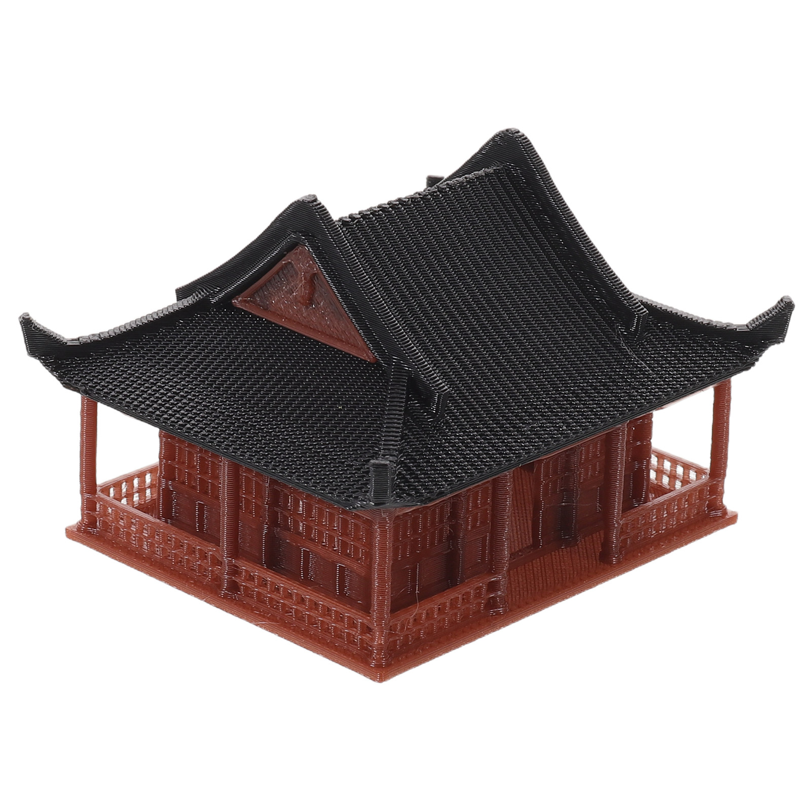 Mini Pavilion Statue Layered D - Bonsai Garden Landscape Design ulasan dan harga