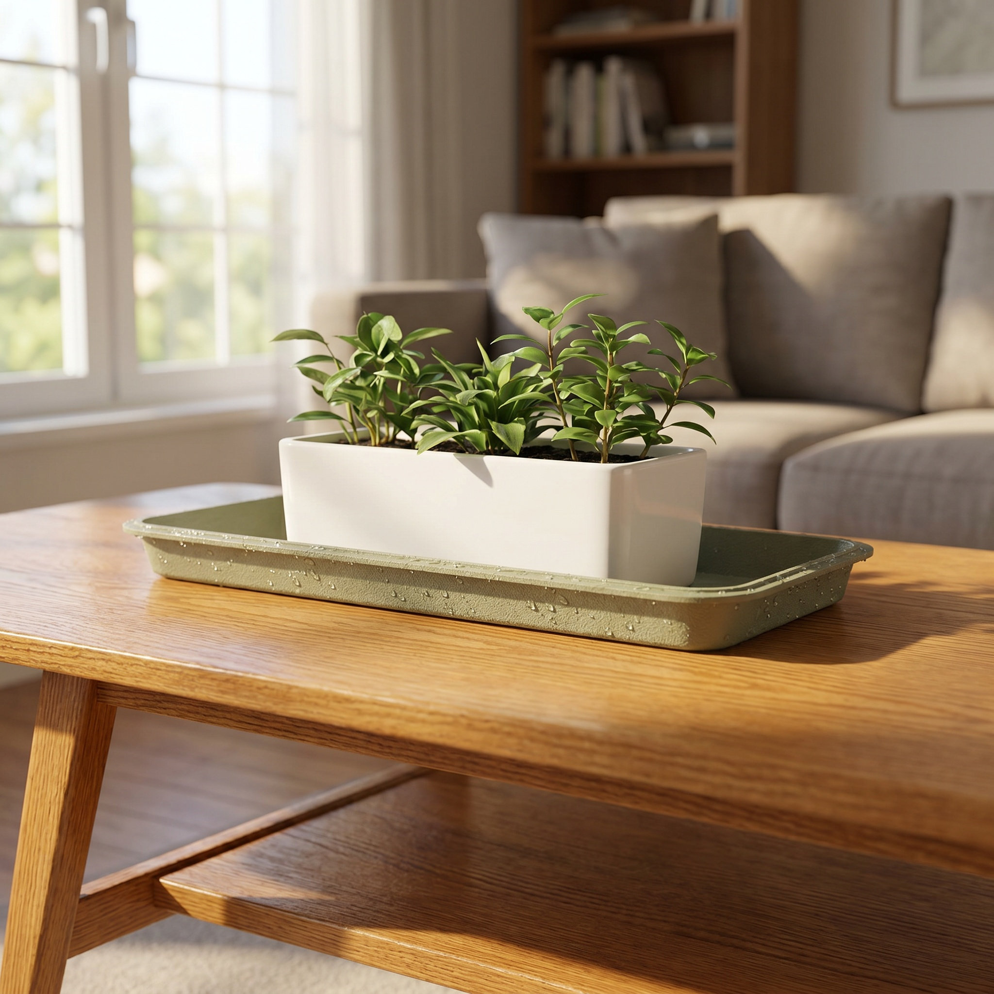 29.5x14.5cm Rectangular Plant  - Drip Tray Saucer ulasan dan harga