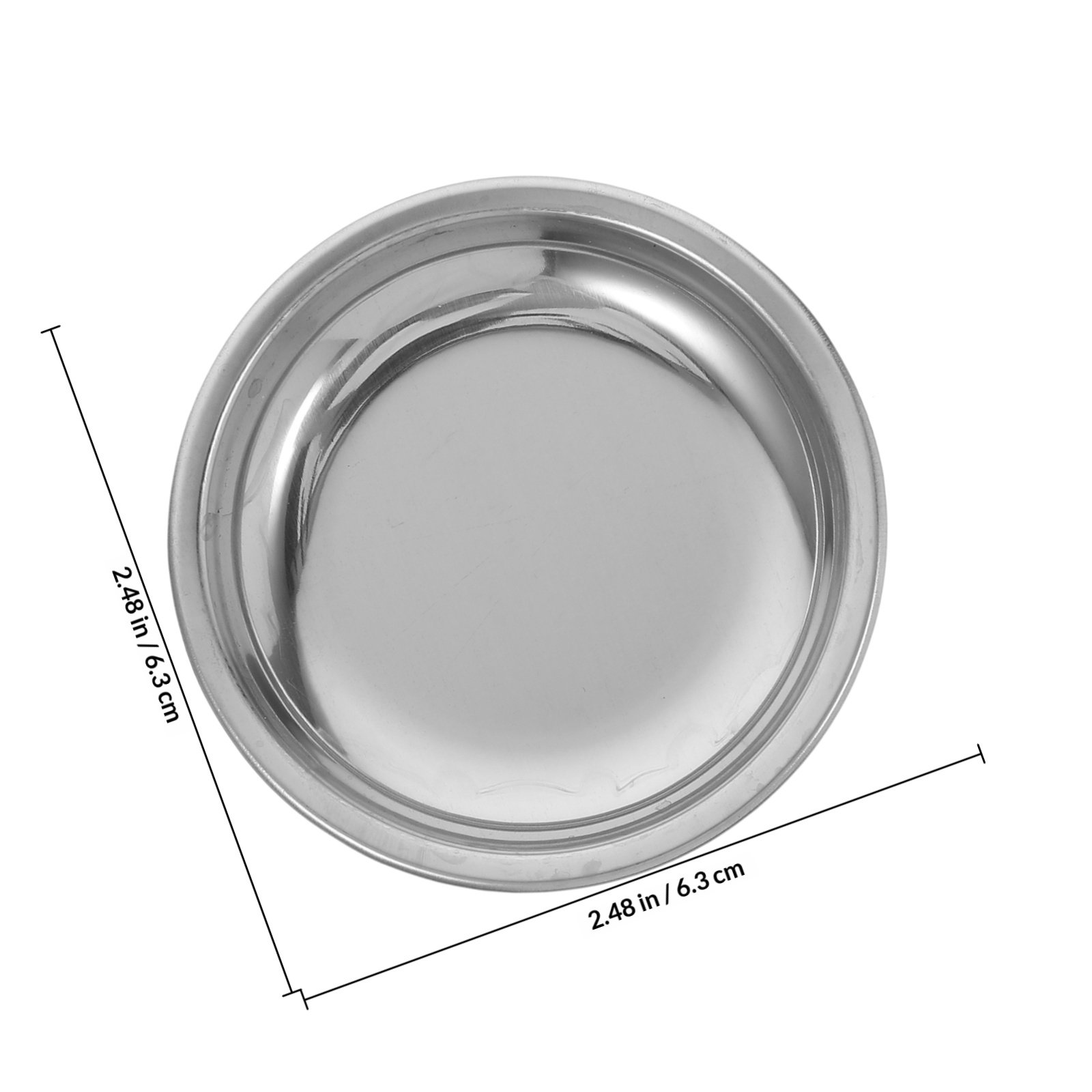 6Pcs Stainless Steel Tea Bag S - Drip Tray Saucer ulasan dan harga