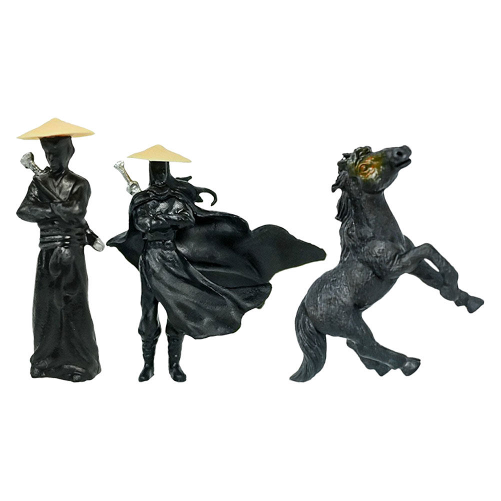 3Pcs Ancient Chinese Knight Sc - Bonsai Garden Art ulasan dan harga
