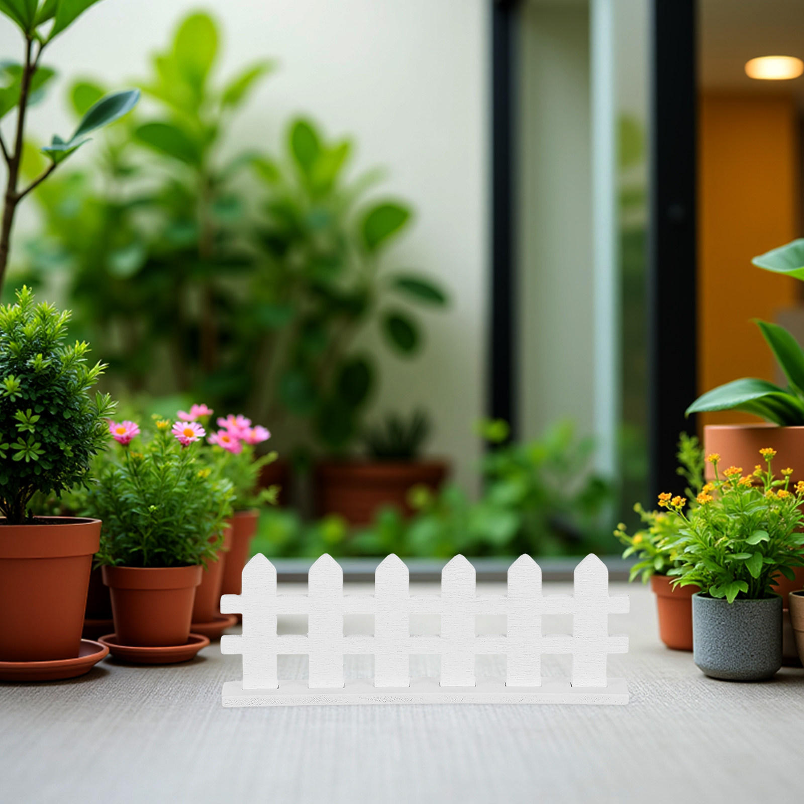 12Pcs Miniature Wooden Fence W - Bonsai Garden Landscape Design ulasan dan harga