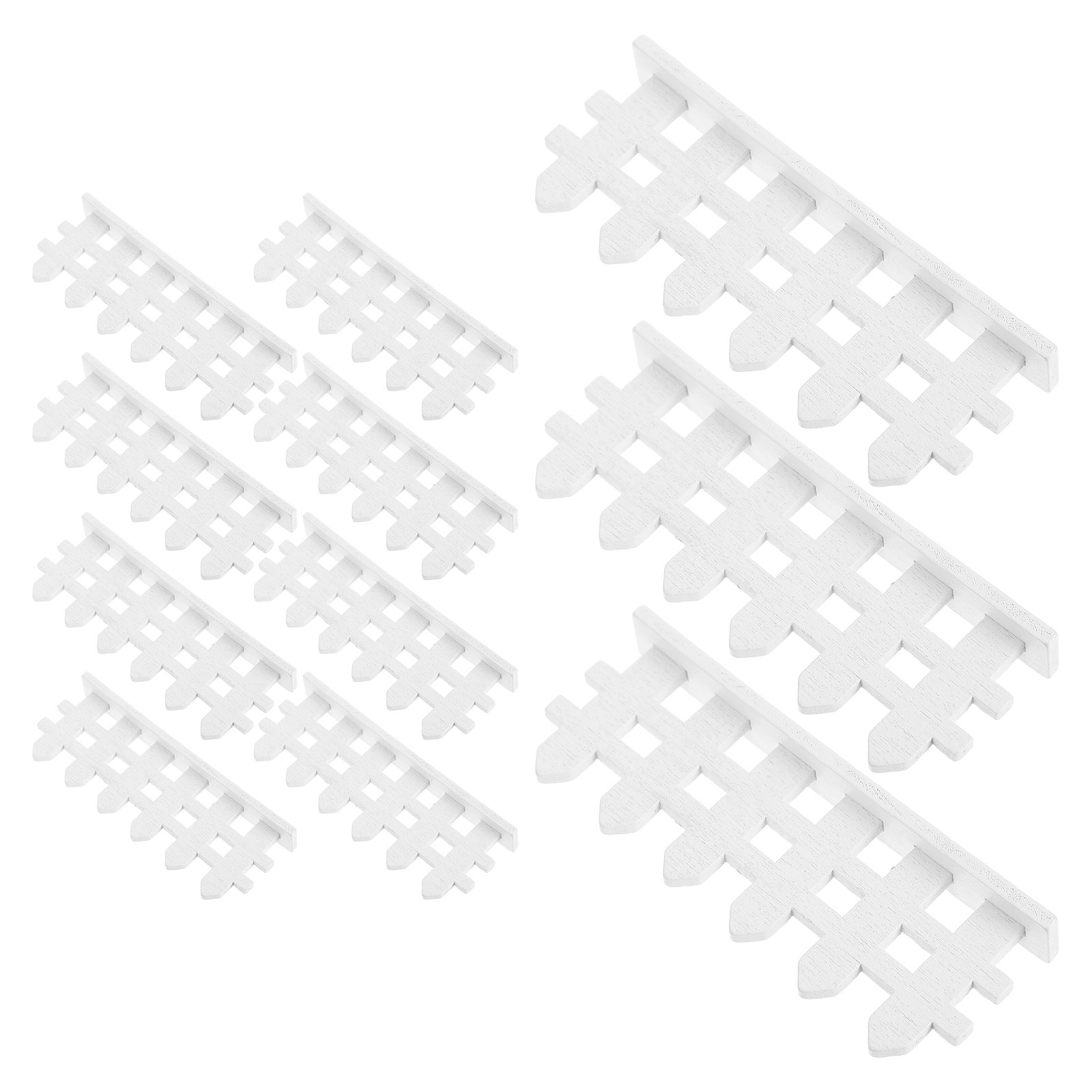 12Pcs Miniature Wooden Fence W - Bonsai Garden Landscape Design ulasan dan harga