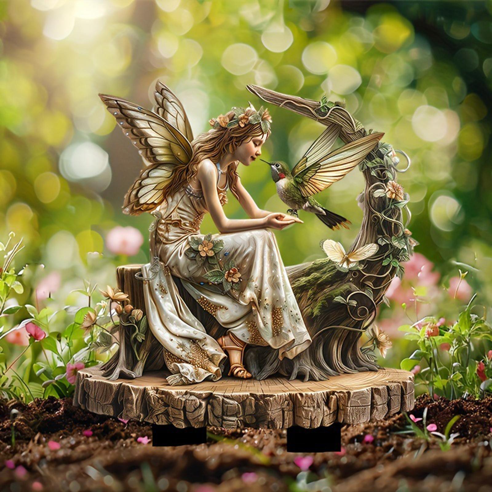 Fairy Decorative Garden Stake  - Bonsai Garden Art ulasan dan harga
