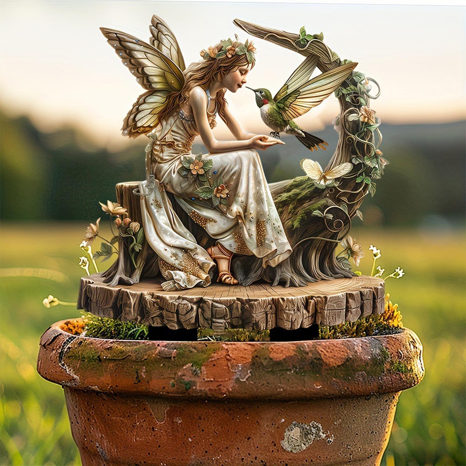 Fairy Decorative Garden Stake  - Bonsai Garden Art ulasan dan harga